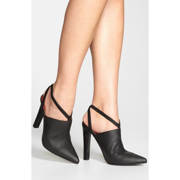 🆕WT Jeffrey Campbell Julina Black Lizard Pumps - Picture 6 of 11